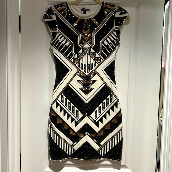 Gently worn mini sequence dress - Picture 1 of 4